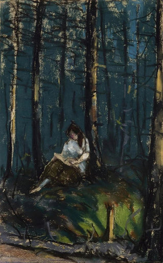 Robert Henri - The Reader in the Forest.webp