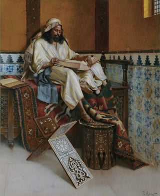 Rudolf Ernst - The Scholar.webp