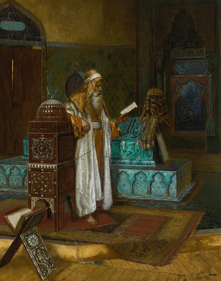 Rudolf Ernst - The Tomb Of Sultan Mehmet I.webp