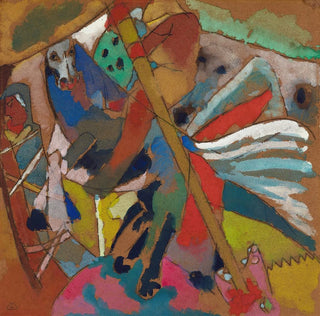 Saint Georges II - Wassily Kandinsky