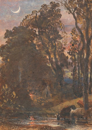 Samuel Palmer - Evening Cattle Watering.webp