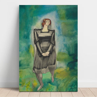 Sans titre Figure féminine - Karl Wiener | Reproduction Tableau Décoration murale affiche copie