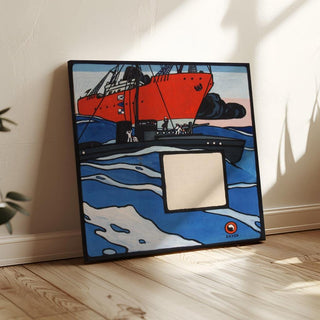 Sans titre action navale - Henry Lyman Sayen | Reproduction Tableau Décoration murale affiche copie