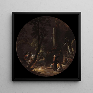 Scènes de Sorcellerie Nocturne - Salvator Rosa