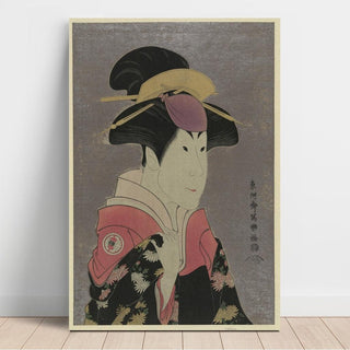 Segawa Tomisaburo en tant que Yadorigi, femme d'Ogishi Kurando - Toshusai Sharaku | Reproduction Tableau Décoration murale affiche copie