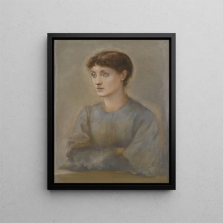 Sir Edward Coley BurneJones - Portrait Of Margaret The Artists Daughter.webp