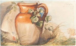 Sir John Everett Millais - Study of a Pottery Jug.webp