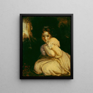 Sir Joshua Reynolds - Felina with a Kitten.webp