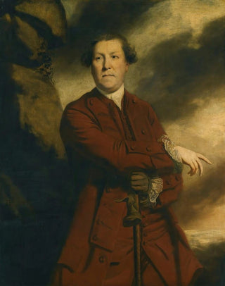 Sir Joshua Reynolds - Portrait Of Captain Robert Haldane Of Gleneagles.webp