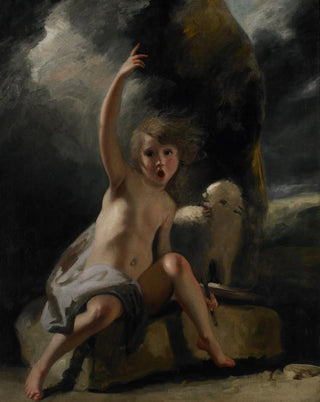 Sir Joshua Reynolds - The Child Baptist in the Wilderness.webp