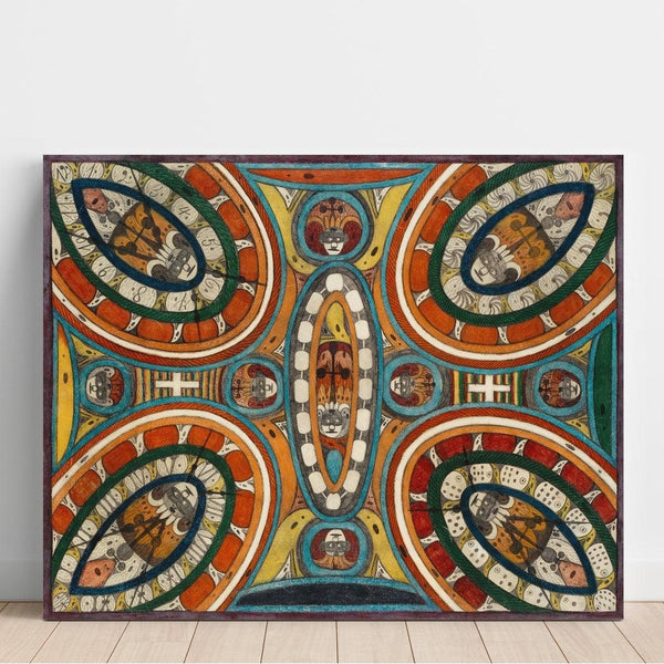 Reproductie van het schilderij Skt. Adolf, Ringen Hall - Adolf Wölfli