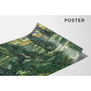 Sous-bois - Vincent van Gogh | Reproduction Tableau Décoration murale affiche copie