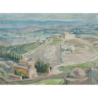 Study from Gethsemane - Anna Boberg | Reproduction Tableau Décoration murale affiche copie