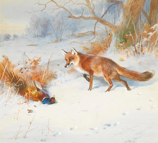 Archibald Thorburn - Overlooked By The Beaters.webp