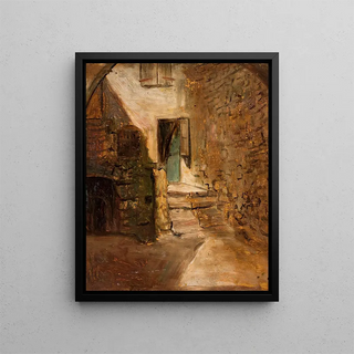 Tadeusz Makowski - Fragment starego domu.webp