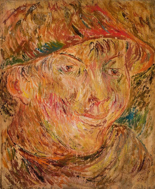 Tadeusz Makowski - Head of a boy in a hat.webp