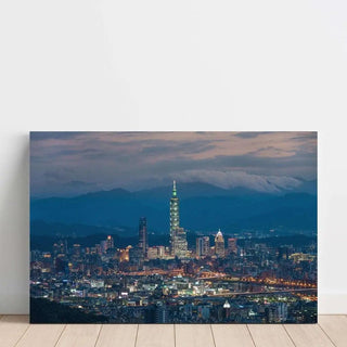 Taiwan, entre ciel, montagnes et ville | Décoration photo de l'Asie
