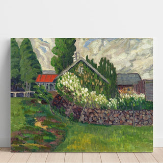 Talumaastik - Konrad Mägi | Reproduction Tableau Décoration murale affiche copie