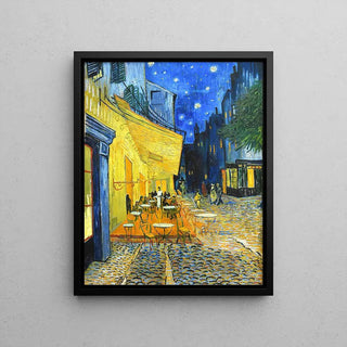 Terrasse du café le soir - Vincent Van Gogh | Reproduction Tableau Décoration murale affiche copie
