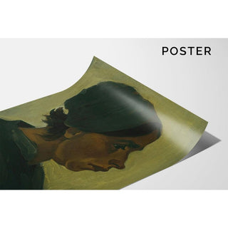 Tête de paysanne - Vincent van Gogh | Reproduction Tableau Décoration murale affiche copie