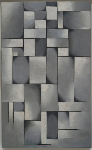 Theo van Doesburg - Composition in Gray Ragtime.webp