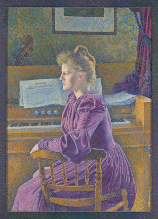 Theo van Rysselberghe - Maria Sthe the Future Mrs Henry Van de Velde.webp