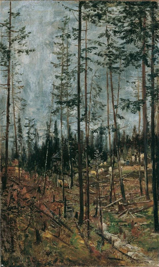 Theodor Von Hrmann - Waldschlag Bei Gdll.webp