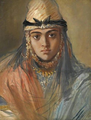 Thodore Chassriau - Tete De Jeune Algerienne Juive.webp
