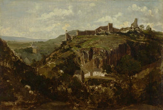 Thodore Rousseau - Village dAuvergne.webp