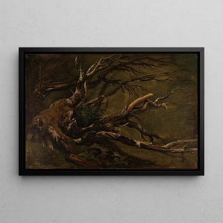 Thomas Fearnley - Study of decaying Tree.webp