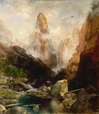 Thomas Moran - Mist in Kanab Canyon Utah.webp