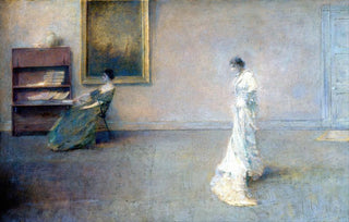 Thomas Wilmer Dewing - The White Dress.webp