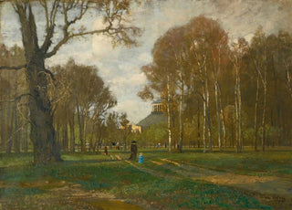 Tina Blau - The Prater And Rotunda Vienna.webp