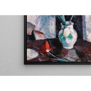 Tulipes dans un vase blanc - Samuel John Peploe | Reproduction Tableau Décoration murale affiche copie