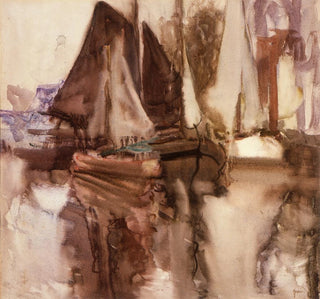 Un canal néerlandais - Frances Hodgkins