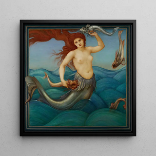 Une Nymphe de la mer - Sir Edward Coley Burne-Jones
