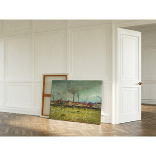 Usines à Clichy - Vincent van Gogh | Reproduction Tableau Décoration murale affiche copie