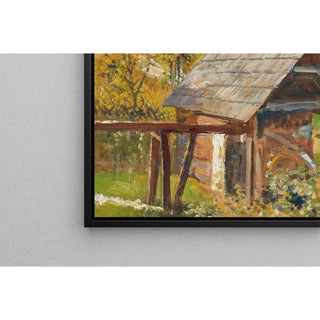 Vieux moulin à Gastein - Marie Egner | Reproduction Tableau Décoration murale affiche copie