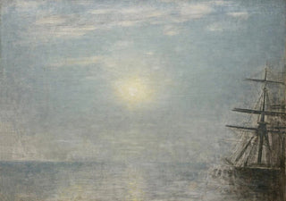 Vilhelm Hammershi - Sun Over The Sea.webp