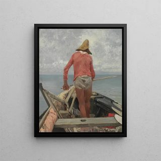 Vincenzo Caprile - Study of a fisherman.webp