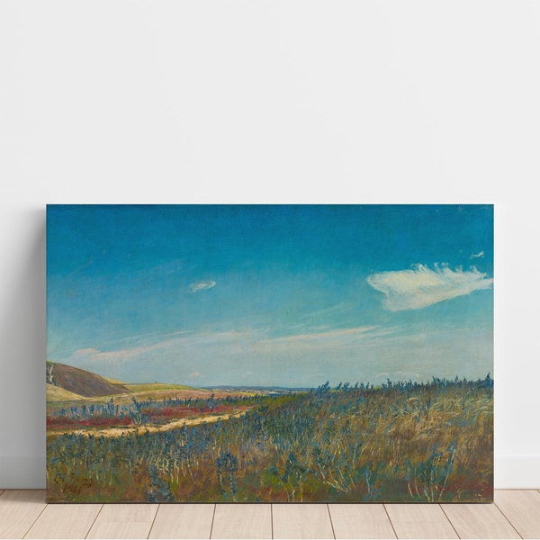Reproductie van het schilderij Bekijk nabij Karrebæksminde in Nieuw-Zeeland - Laurits Andersen Ring