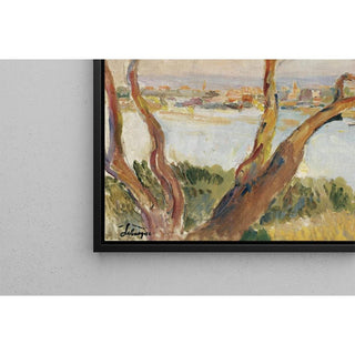 Vue d'Antibes - Henri Lebasque | Reproduction Tableau Décoration murale affiche copie