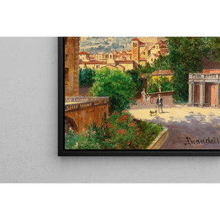 Vue du Palazzo Vecchio depuis les jardins de Boboli, Florence - Antonietta Brandeis | Reproduction Tableau Décoration murale affiche copie