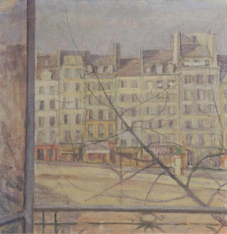 Vue du quai d'Anjou à Paris - Walther Gamerith
