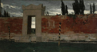 Wadysaw Czachrski - Cemetery in Venice sketch.webp