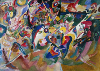 Wassily Kandinsky - Entwurf 3 zu Komposition VII.webp
