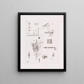 Wassily Kandinsky - Erste Radierung fr die Editions Cahiers dArt.webp