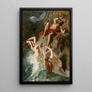 Wilhelm Trbner - Prometheus von den Okeaniden beklagt I.webp