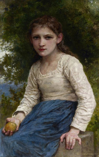 William Bouguereau - Girl with an Apple.webp
