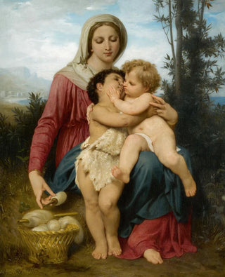 William Bouguereau - Sainte Famille The Holy Family.webp